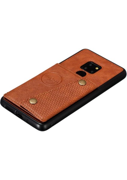 Colorful Shop Huawei Mate 20 Darbeye Koruyucu Kickstand Buit Için Cüzdan Kılıf (Yurt Dışından)