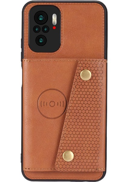 Xiaomi Poco Wallet Darbeye Koruyucu Kickstand Buit Için Cüzdan Kılıf (Yurt Dışından)