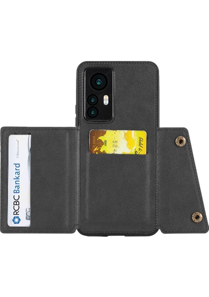 Cüzdan Durumda Xiaomi 12T Kart Tutucu Cüzdan Durumda Buit Demir Kickstand (Yurt Dışından) fırsatları