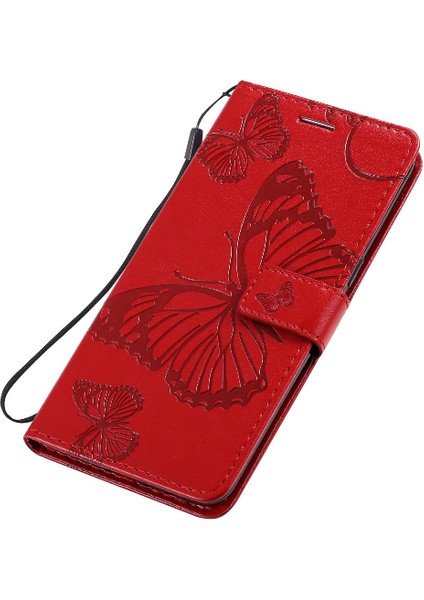 Colorful Shop Samsung Galaxy A10S Manyetik Kapak Için Flip Case Pu Deri Kapak Kickstand (Yurt Dışından)