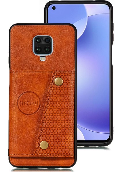 Cüzdan Durumda Xiaomi Redmi Not 9 Pro Buit Demir Kickstand Kart Tutucu (Yurt Dışından) fırsatları