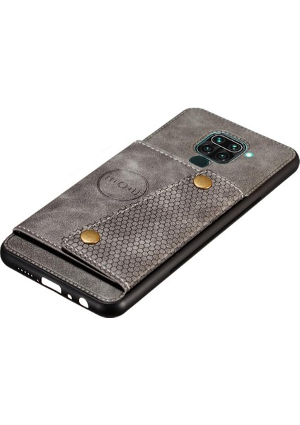 Cüzdan Kılıf Için Xiaomi Redmi Not 9 4g Cüzdan Kılıf Kickstand Darbeye (Yurt Dışından)