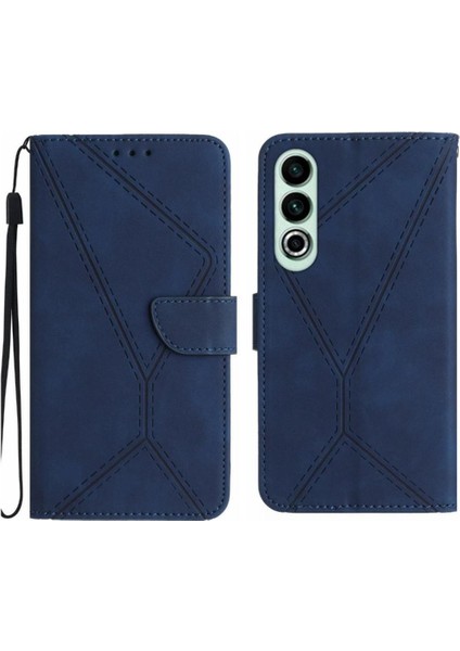 Oneplus Nord Ce4 Yüksek Kalite Tpu Deri Cüzdan Dikiş Için Flip Case (Yurt Dışından)