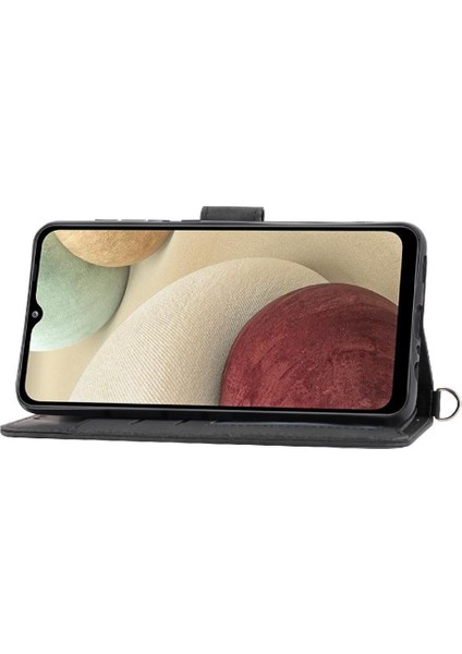 Samsung Galaxy A12 5g Bileklik Kabartmalı Darbeye Dayanıklı Çoklu Için Flip Case (Yurt Dışından) fırsatları