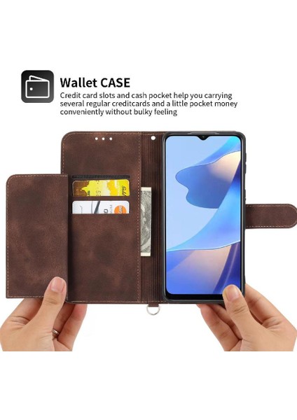Samsung Galaxy A22 5g Darbeye Çoklu Kredi Kartı Yuvaları Için Flip Case (Yurt Dışından) indirimleri