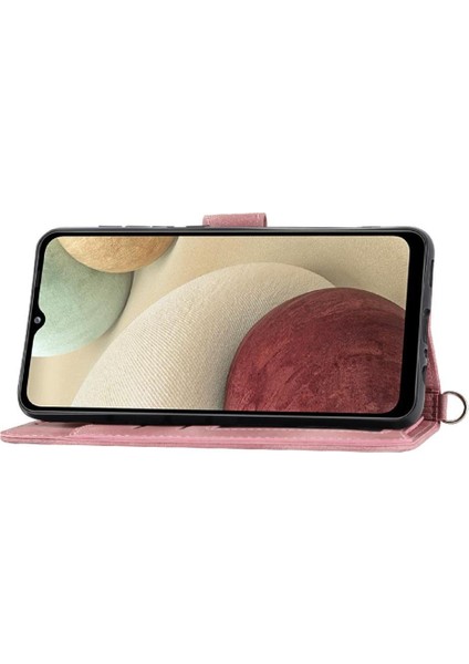 Samsung Galaxy A12 5g Bileklik Kabartmalı Darbeye Dayanıklı Çoklu Için Flip Case (Yurt Dışından) modelleri