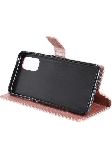 Kart Yuvası Standı Pu Deri ile Realme 7 Pro Flip Kickstand Için Flip Case (Yurt Dışından) fiyatları