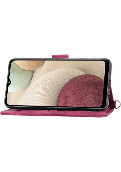 Samsung Galaxy A12 5g Bileklik Kabartmalı Darbeye Dayanıklı Çoklu Için Flip Case (Yurt Dışından) fırsatları