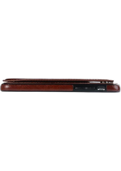 Cüzdan Kılıf IPhone X/xs Kickstand Kart Yuvaları ile Pu Deri Kart (Yurt Dışından) modelleri