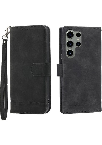 Samsung Galaxy S23 Ultra Bileklik Manyetik Kapatma Nakit Için Flip Case (Yurt Dışından) modelleri