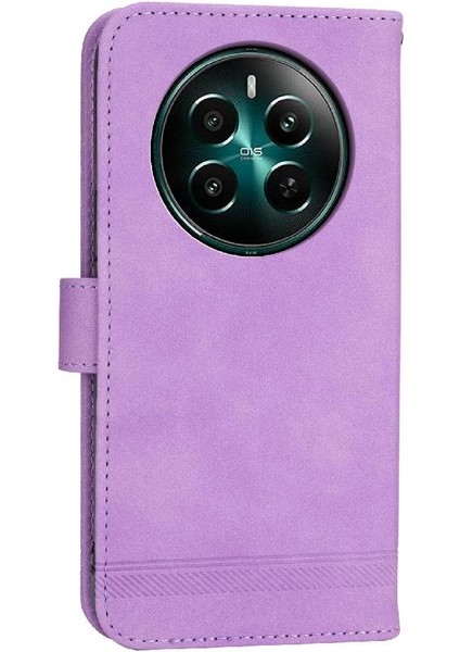 Realme 12 Artı Manyetik Kapatma Kart Yuvaları Için Flip Case Bileklik Nakit (Yurt Dışından) modelleri