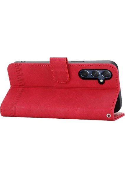 Samsung Galaxy M54 Kart Yuvaları Manyetik Kapatma Bileklik Için Flip Case (Yurt Dışından) indirimleri