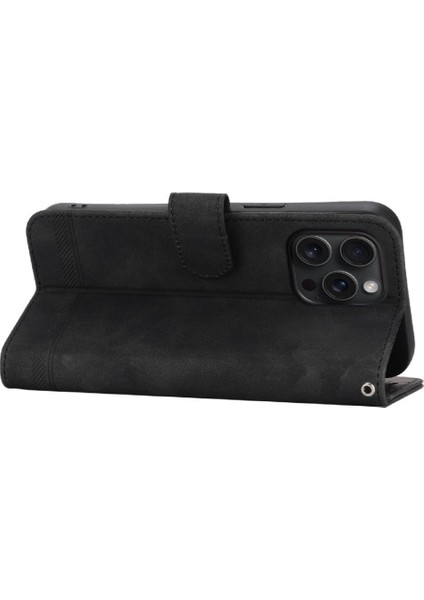 IPhone 15 Için Flip Case Pro Max Bileklik Nakit Cep Kart Yuvaları Manyetik (Yurt Dışından)