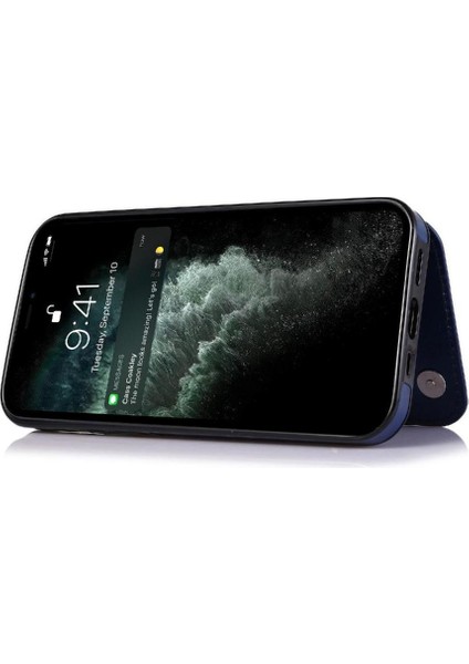 Cüzdan Kılıf IPhone 13 Pro Kart Yuvaları Pu Deri Kart Tutucu Toka ile (Yurt Dışından) fiyatları