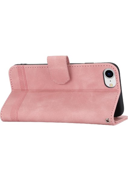 IPhone 7/8 Bileklik Manyetik Kapatma Kart Yuvaları Premium Için Flip Case (Yurt Dışından) modelleri