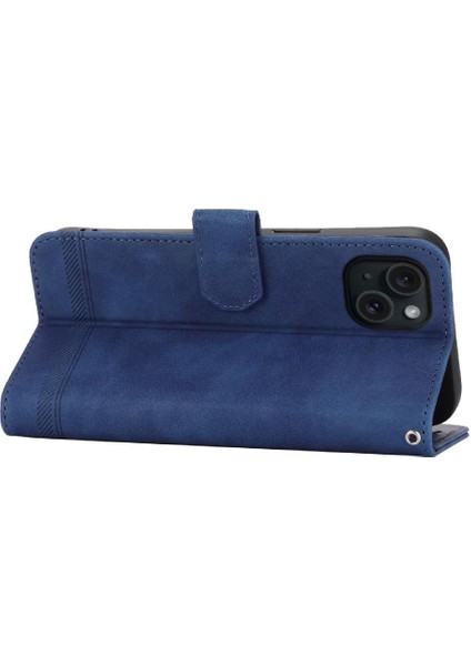 IPhone 15 Için Flip Case Artı Manyetik Kapatma Nakit Cep Premium Kart (Yurt Dışından) modelleri