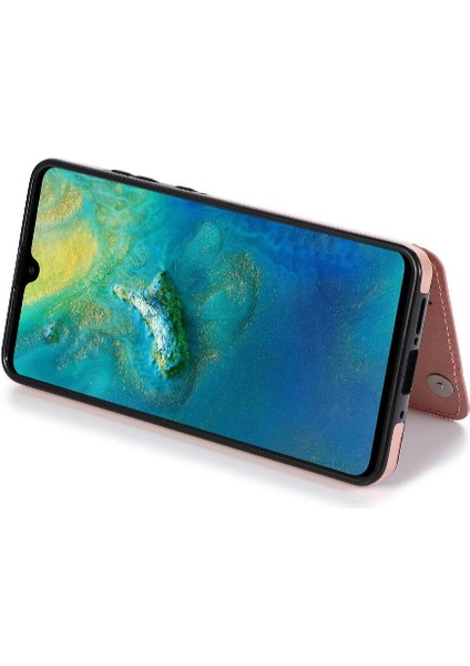 Colorful Shop Cüzdan Kart Tutucu Kılıf ile Huawei Mate 20 Desen Çiçek Pu Deri (Yurt Dışından)