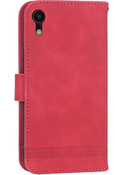IPhone Xr Kart Yuvaları Premium Manyetik Kapatma Bileklik Için Flip Case (Yurt Dışından) indirimleri