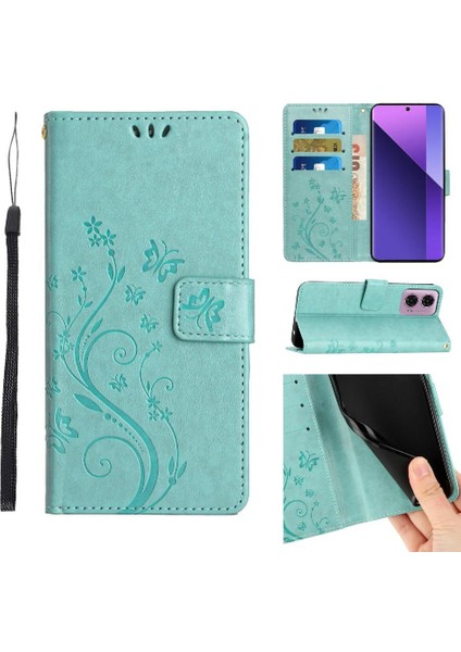 Motorola Moto G24 Kart Tutucu Pu Deri Bilek Kayışı Kapatma Için Filp Durumda (Yurt Dışından)
