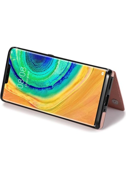 Colorful Shop Cüzdan Kart Tutucu Kılıf ile Huawei Mate 30 Desen Çiçek Çift Flip (Yurt Dışından)