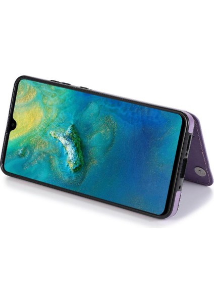 Colorful Shop Cüzdan Kart Tutucu Kılıf ile Huawei Mate 20 Desen Çiçek Pu Deri (Yurt Dışından)