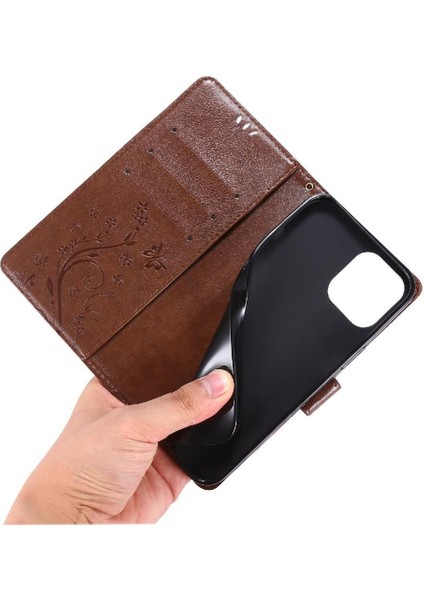 IPhone 12/12 Pro Bilek Kayışı Kickstand Kart Tutucu Manyetik Için Filp Durumda (Yurt Dışından) indirimleri