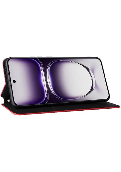 Oppo Oppo 12 Pro 5g Için Flip Case Cüzdan Pu Deri Kart Yuvaları Tutucu (Yurt Dışından) fırsatları