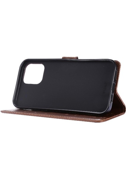 IPhone 13 Için Filp Durumda Mini Pu Deri Kickstand Bilek Kayışı Manyetik (Yurt Dışından) modelleri