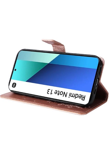 Xiaomi Redmi Not 13 Için Flip Case 4g Flip Kickstand Pu Deri Darbeye (Yurt Dışından) indirimleri