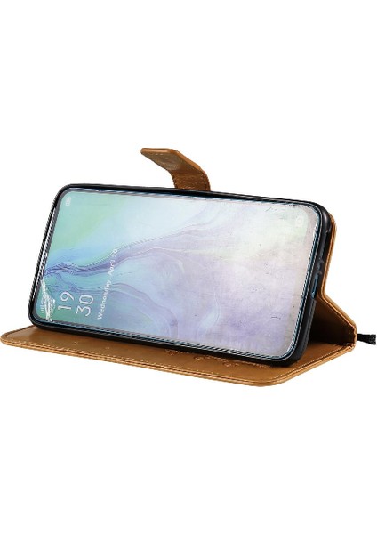 Kart Yuvası Standı Pu ile Oppo 10X 10X Zoom Darbeye Dayanıklı Kapak Için Flip Case (Yurt Dışından)