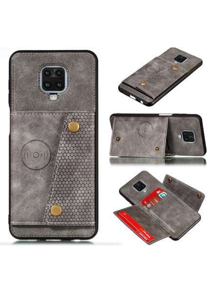Cüzdan Durumda Xiaomi Redmi Not 9 Pro Buit Demir Kickstand Kart Tutucu (Yurt Dışından) fırsatları