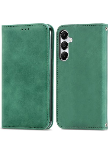 Samsung Galaxy Galaxy 5g Için Flip Case Darbeye Cüzdan Kapak Kapak Basit (Yurt Dışından)