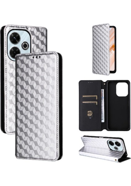 Xiaomi Poco M6 4g Kart Yuvaları Tutucu Manyetik Kapatma Pu Deri Kılıf (Yurt Dışından) indirimleri
