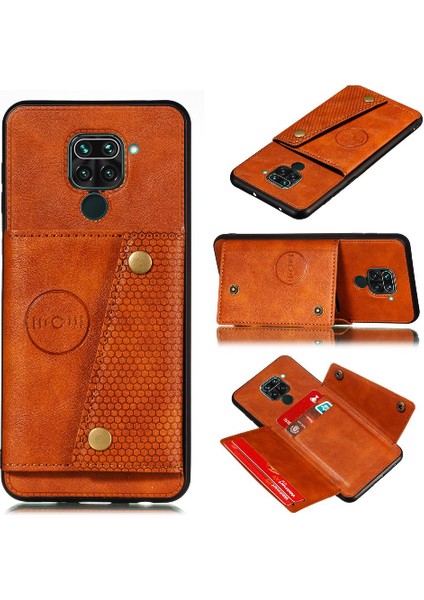 Cüzdan Kılıf Için Xiaomi Redmi Not 9 4g Cüzdan Kılıf Kickstand Darbeye (Yurt Dışından) indirimleri