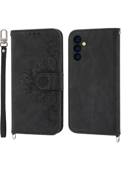 Samsung Galaxy M14 5g Bileklik Darbeye Kabartmalı Çoklu Için Flip Case (Yurt Dışından)