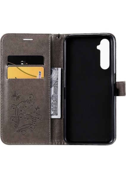 Kart Yuvası Standı Manyetik ile Realme 6 Pro Darbeye Kapak Için Flip Case (Yurt Dışından) fırsatları