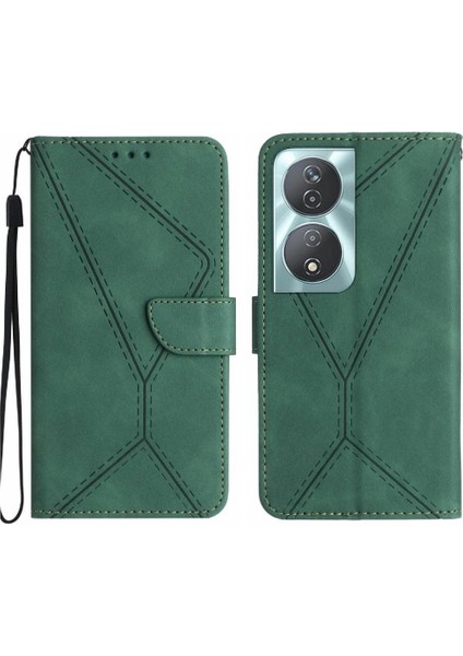 Onur X7B Dikiş Kabartmalı Yumuşak Pu Deri Yüksek Kalite Için Flip Case (Yurt Dışından)