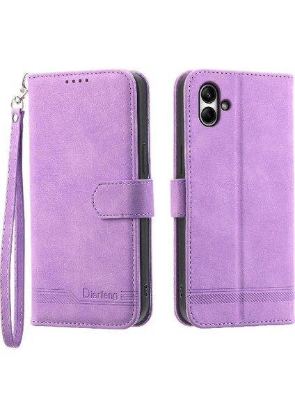 Samsung Galaxy A05 Bileklik Premium Nakit Cep Kart Yuvaları Için Flip Case (Yurt Dışından)