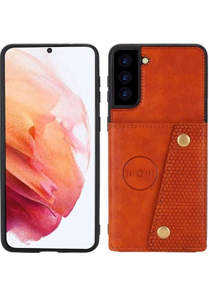 Samsung Galaxy S24 Ultra Darbeye Koruyucu Kickstand Için Cüzdan Kılıf (Yurt Dışından)