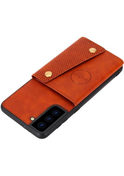 Samsung Galaxy S24 Ultra Darbeye Koruyucu Kickstand Için Cüzdan Kılıf (Yurt Dışından) modelleri