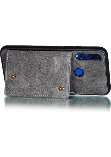 Cüzdan Kılıf Için Huawei P Akıllı Z Buit Demir Cüzdan Kılıf Darbeye Kart (Yurt Dışından)