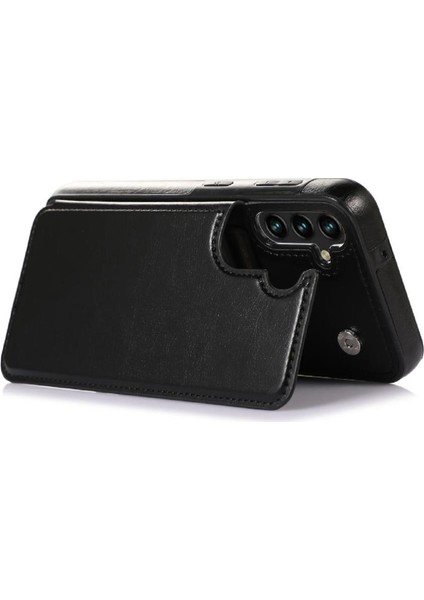 Kart Tutucu Kickstand Çift ile Samsung Galaxy S23 Fe 5g Için Cüzdan Kılıf (Yurt Dışından)