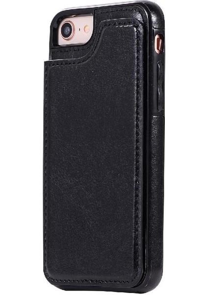 Cüzdan Kılıf IPhone 6/6s Çift Manyetik Toka Pu Deri Kart Yuvaları (Yurt Dışından) fırsatları