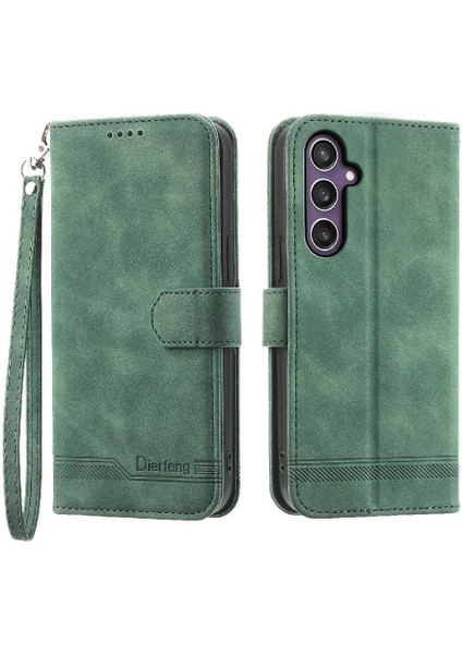 Samsung Galaxy S24 Artı Nakit Cep Bileklik Manyetik Kart Için Flip Case (Yurt Dışından) modelleri