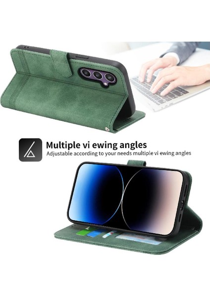 Samsung Galaxy S24 Artı Nakit Cep Bileklik Manyetik Kart Için Flip Case (Yurt Dışından) indirimleri