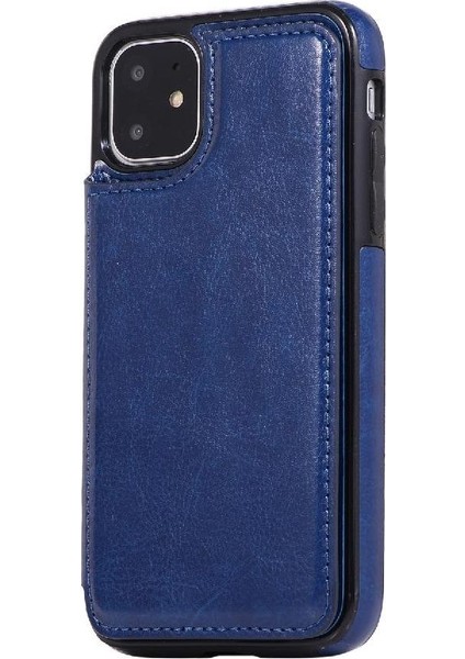 Kart Tutucu Çift ile IPhone 11 Pu Deri Kickstand Için Cüzdan Kılıf (Yurt Dışından) fırsatları