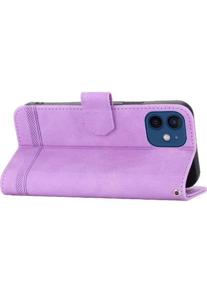 IPhone 12 Için Flip Case Premium Nakit Cep Bileklik Kart Yuvaları Manyetik (Yurt Dışından)