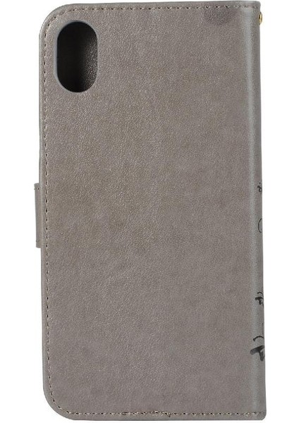IPhone Xs Max Manyetik Kapatma Kickstand Pu Deri Bilek Için Filp Durumda (Yurt Dışından) fırsatları