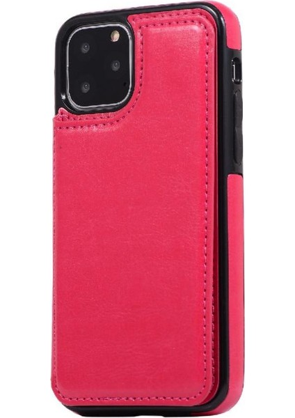Kart Tutucu Kickstand ile IPhone 11 Pro Max Pu Deri Için Cüzdan Kılıf (Yurt Dışından) fiyatları