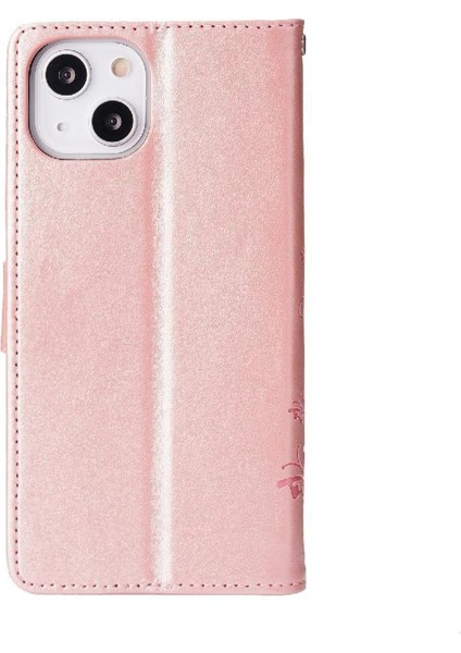 IPhone 15 Için Pu Deri Kickstand Durumda Kart Tutucu Manyetik Kapatma (Yurt Dışından) fırsatları